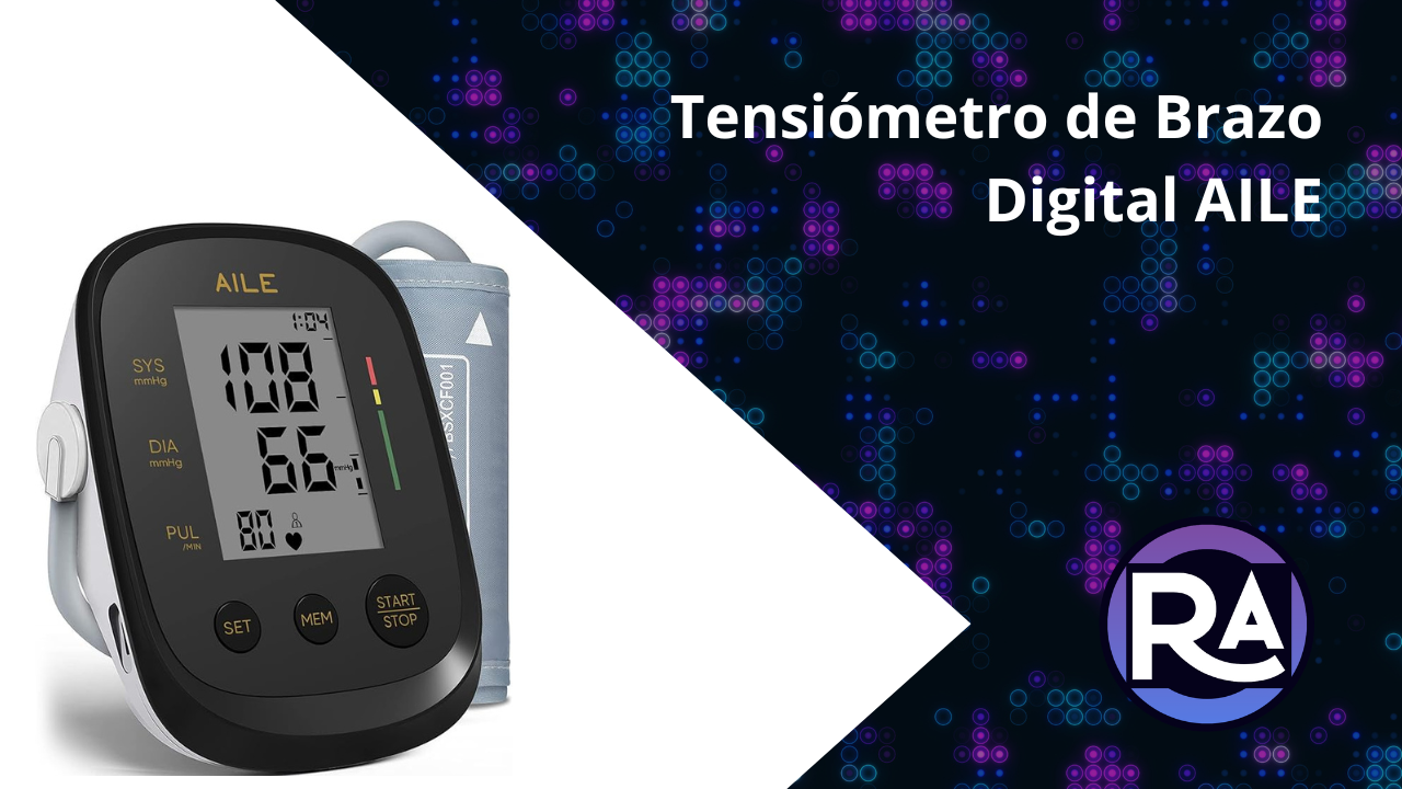 2023] AILE Tensiómetro de Brazo Digital, Medidor Tension Arterial